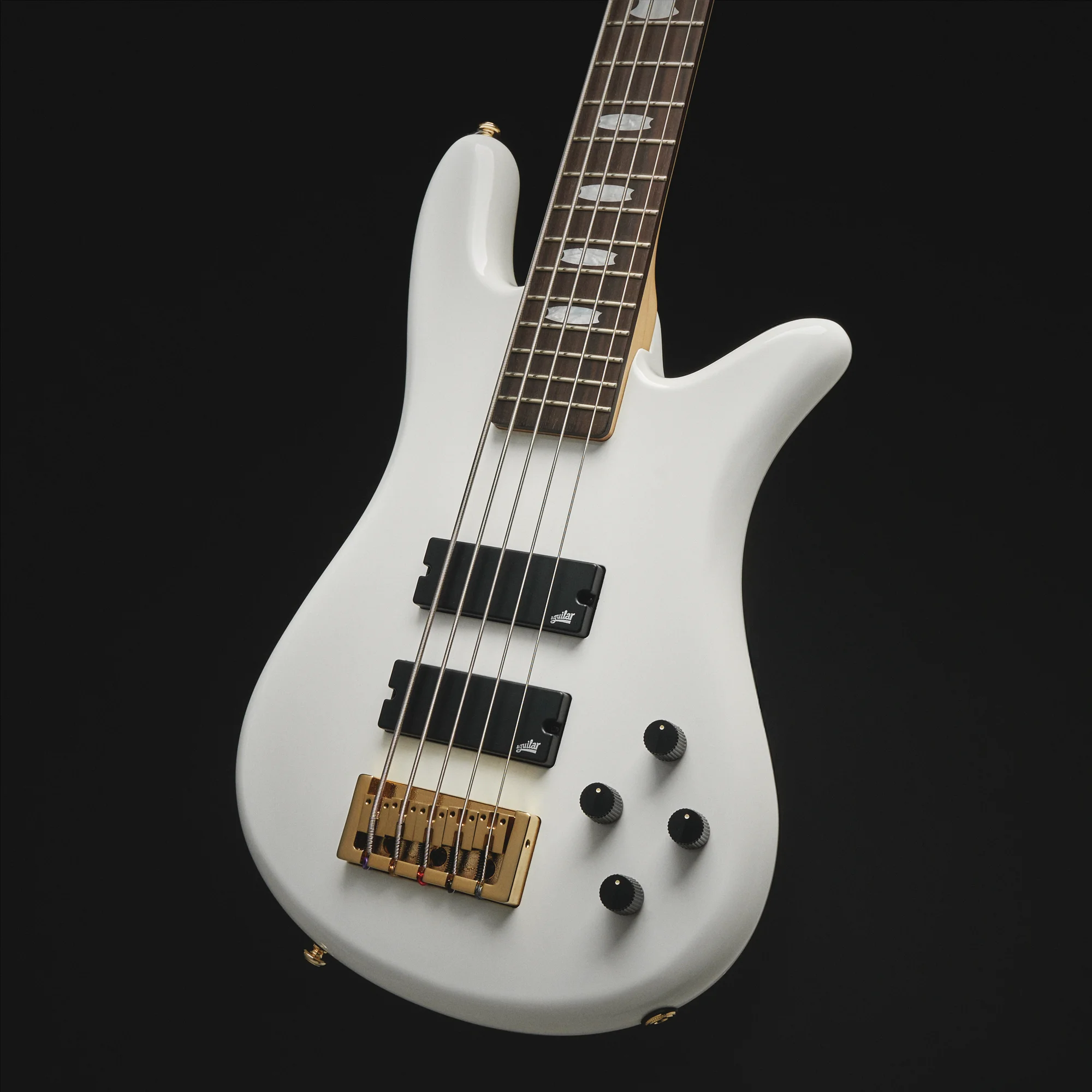 Icon NS-5 Bolt-On White Gloss E-Bass