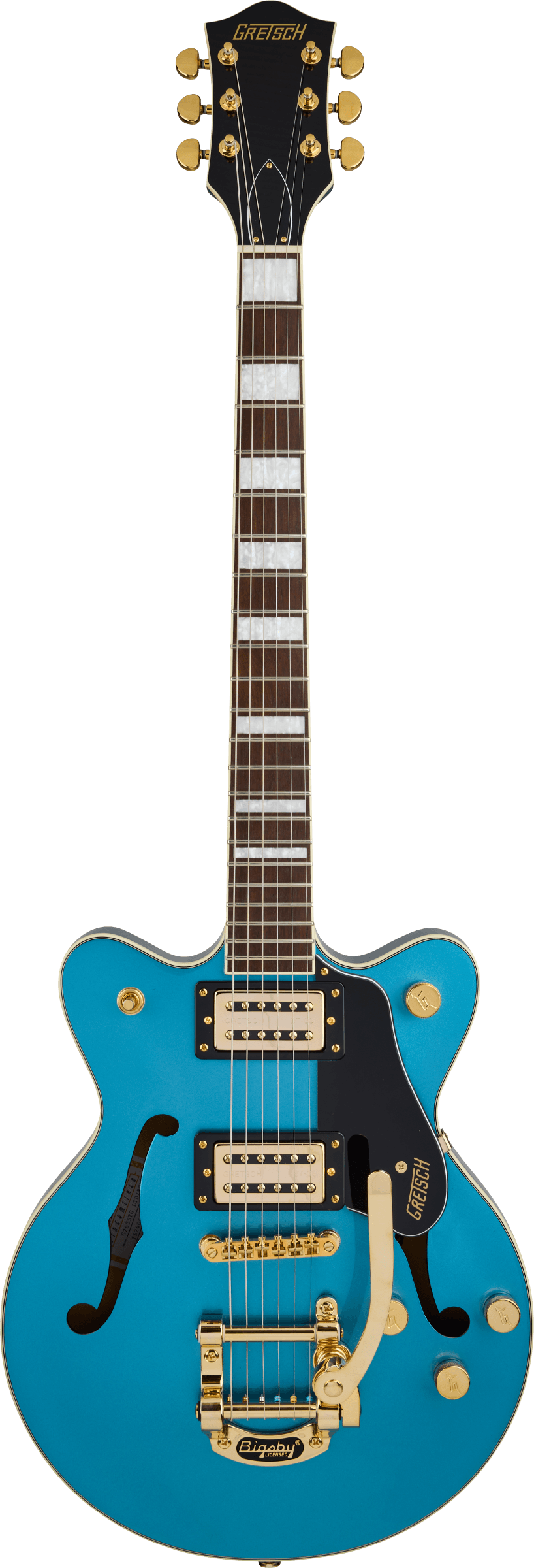 G2655TG Streamliner Center Block Jr. Double-Cut LTD Riviera Blue