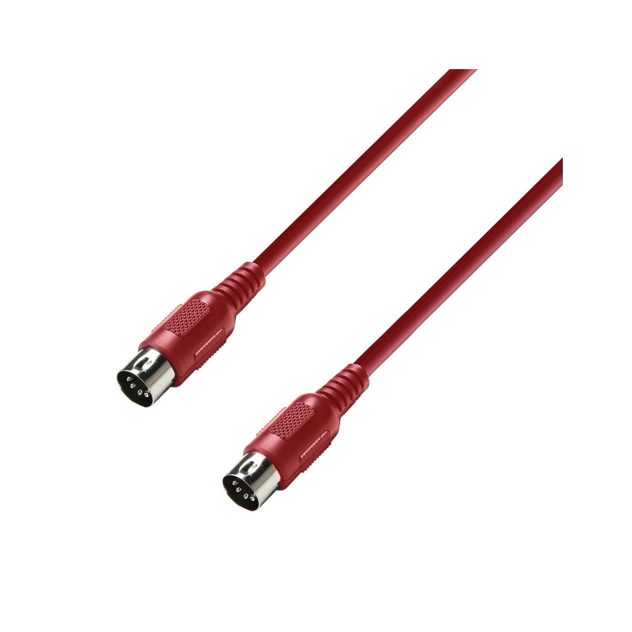 K3 MIDI 0075 RED - MIDI Kabel 0,75m rot