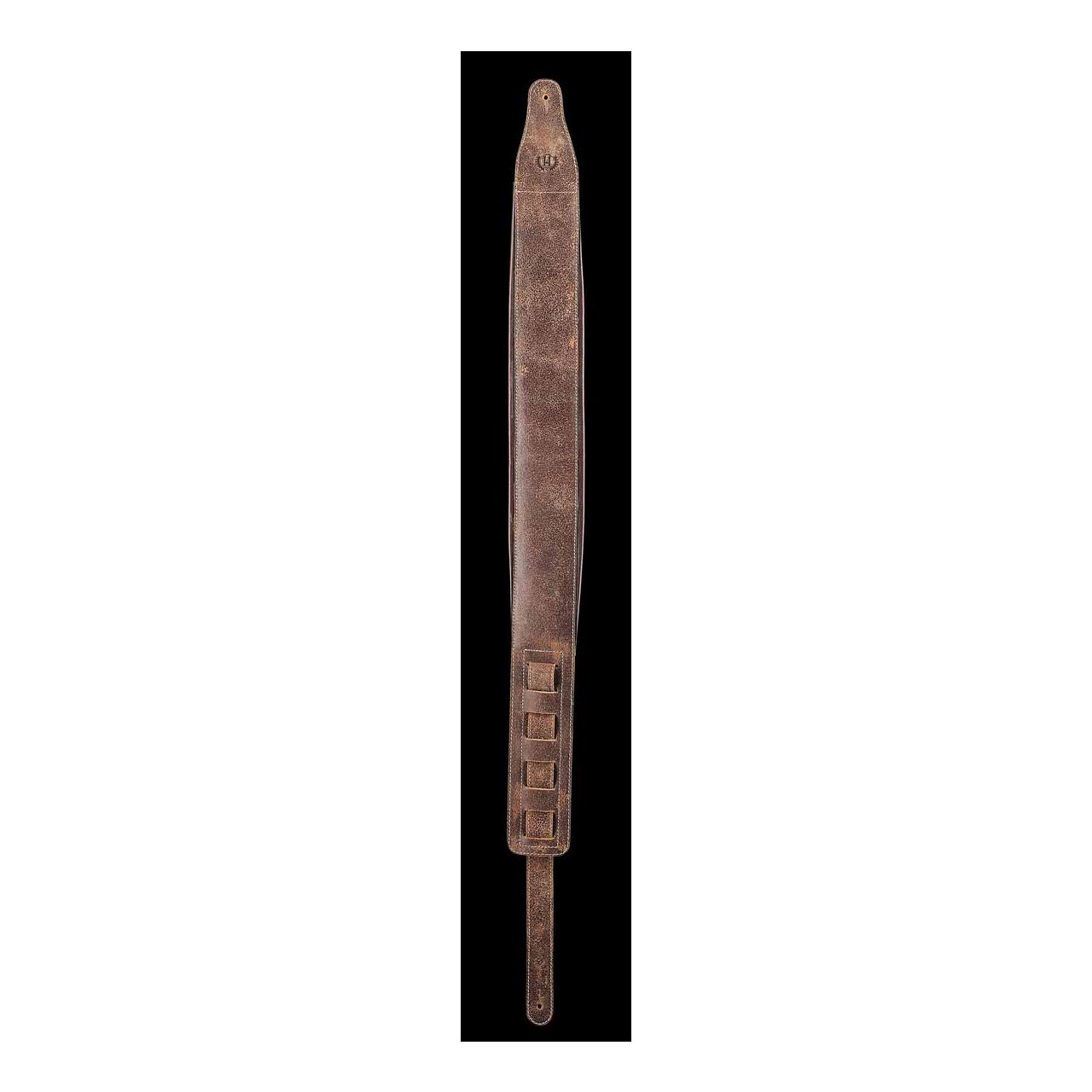 Buffalo Crackle Brown - Bass Straps short Version