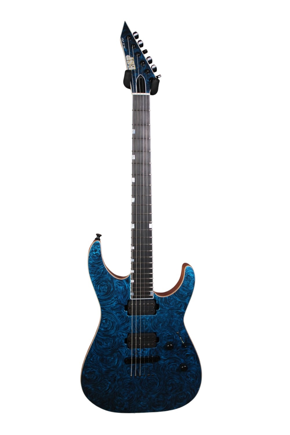 USA M-II Neck Thru NT SC SD BH Teal Marble