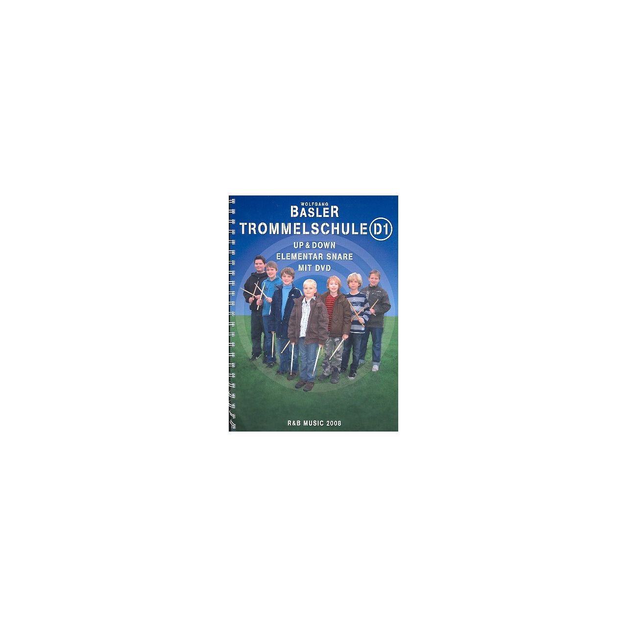 Wolfgang Basler - Trommelschule D1 – Up & Down Elementar Snare mit DVD