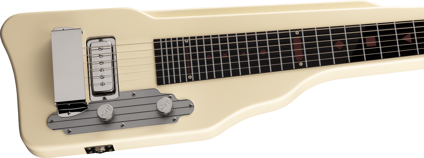 G5700 Lapsteel Gitarre Vintage White