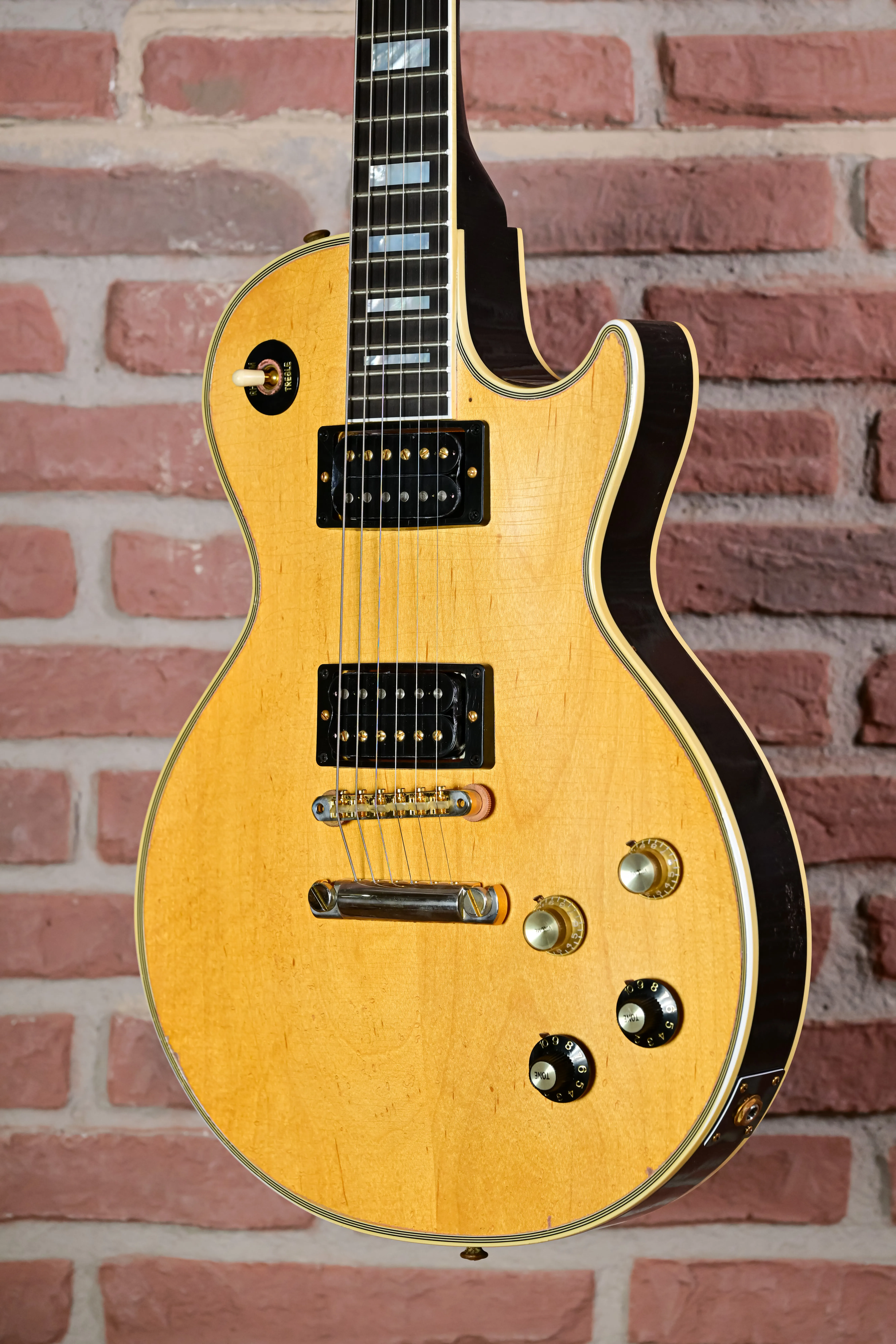 Mick Ronson 1968 Les Paul Custom Collector's Edition - Antique Natural