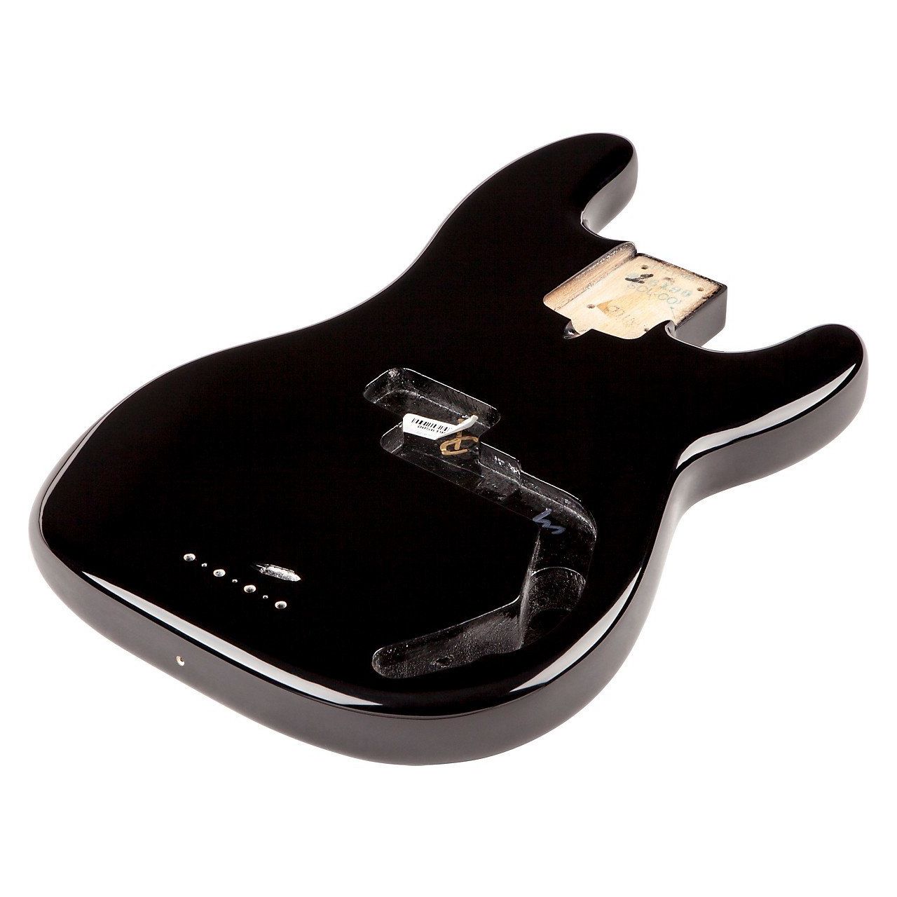 USA Precision Bass® Alder Body, Modern Bridge Mount, Black