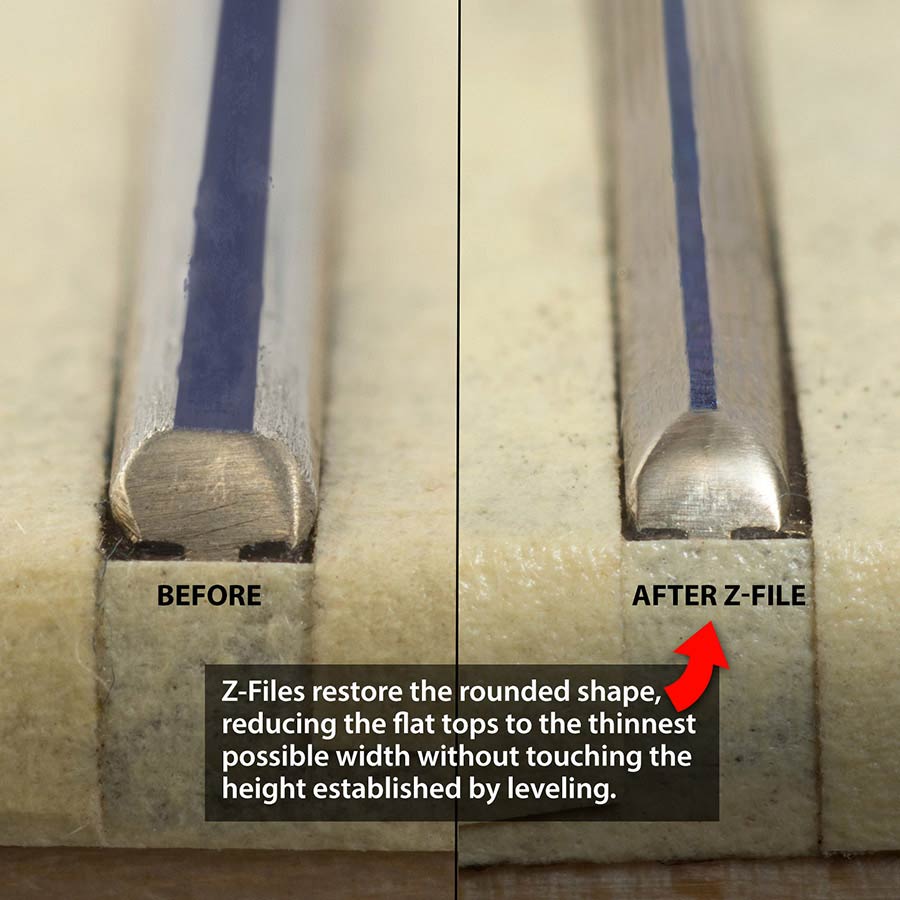 Safe Edge Z-File fret crowning file