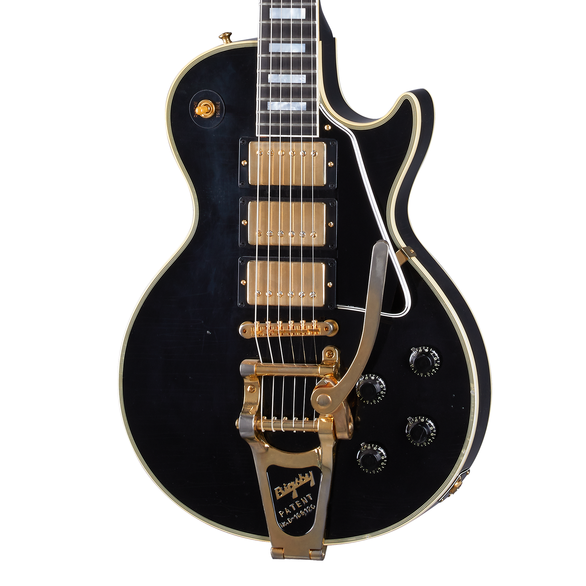 1957 Les Paul Custom Reissue 3PU Bigsby Light Aged