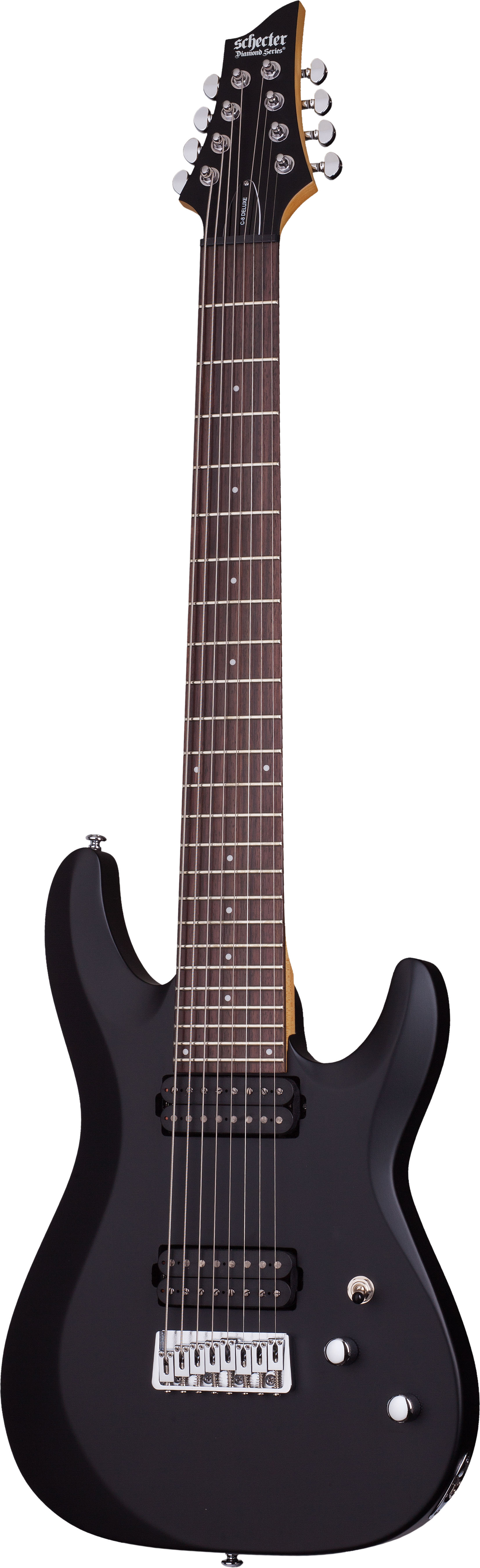 C-8 Deluxe Satin Black E-Gitarre