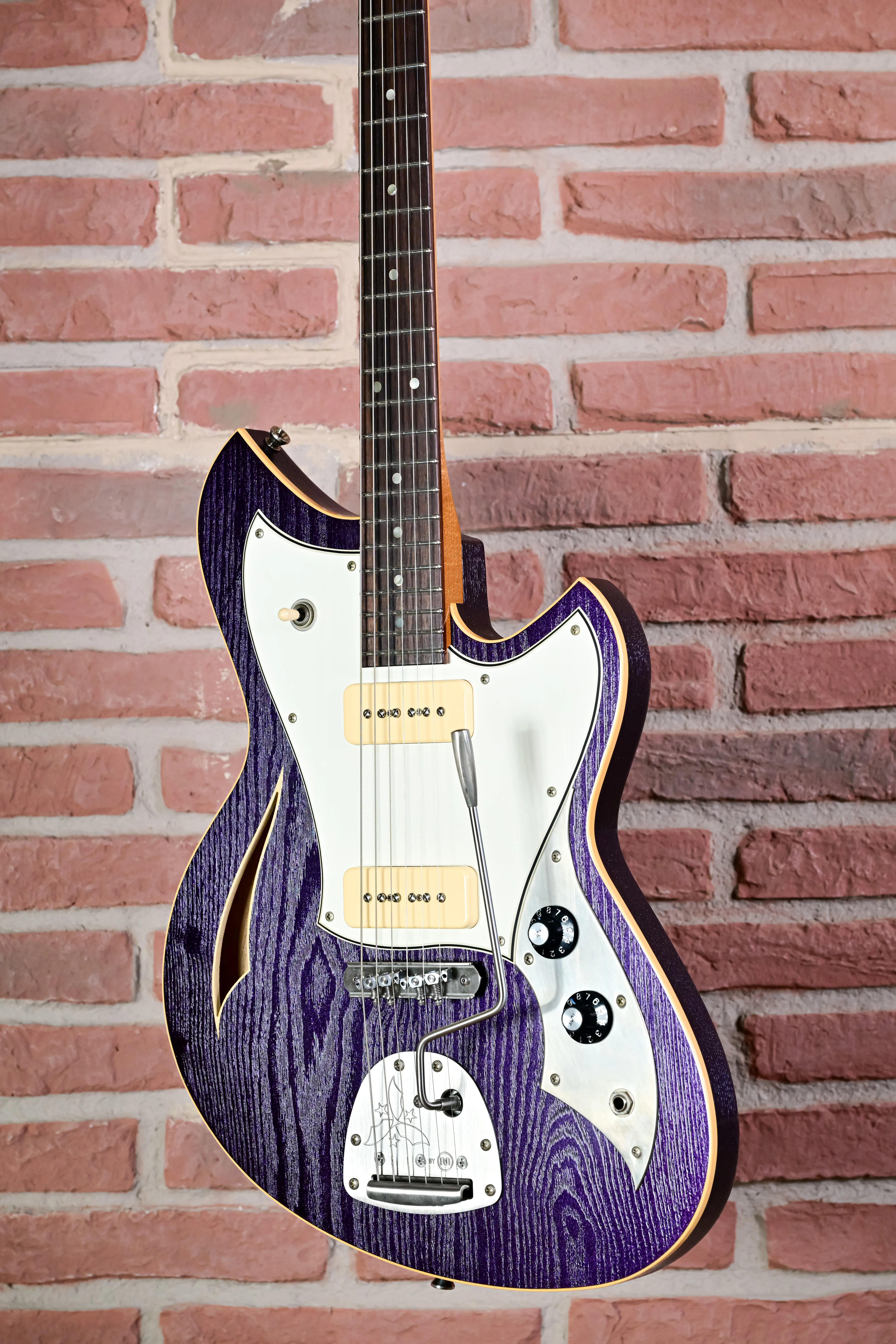 Miris J Purple Stranger 3-Ply Parchment Extra Light Distress