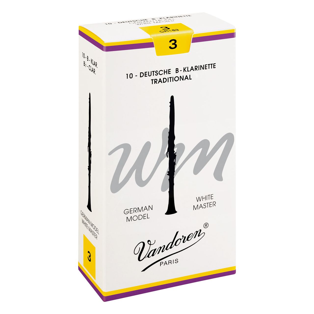 White Master Stärke 2 Blatt für B-Klarinette (1 Stück) White Master Stärke 2 Blatt für B-Klarinette (1 Stück)