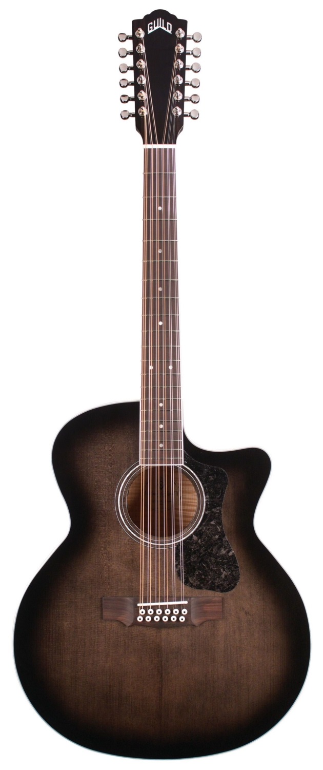 F-2512CE Deluxe Archback Trans Black Burst (B-Stock)