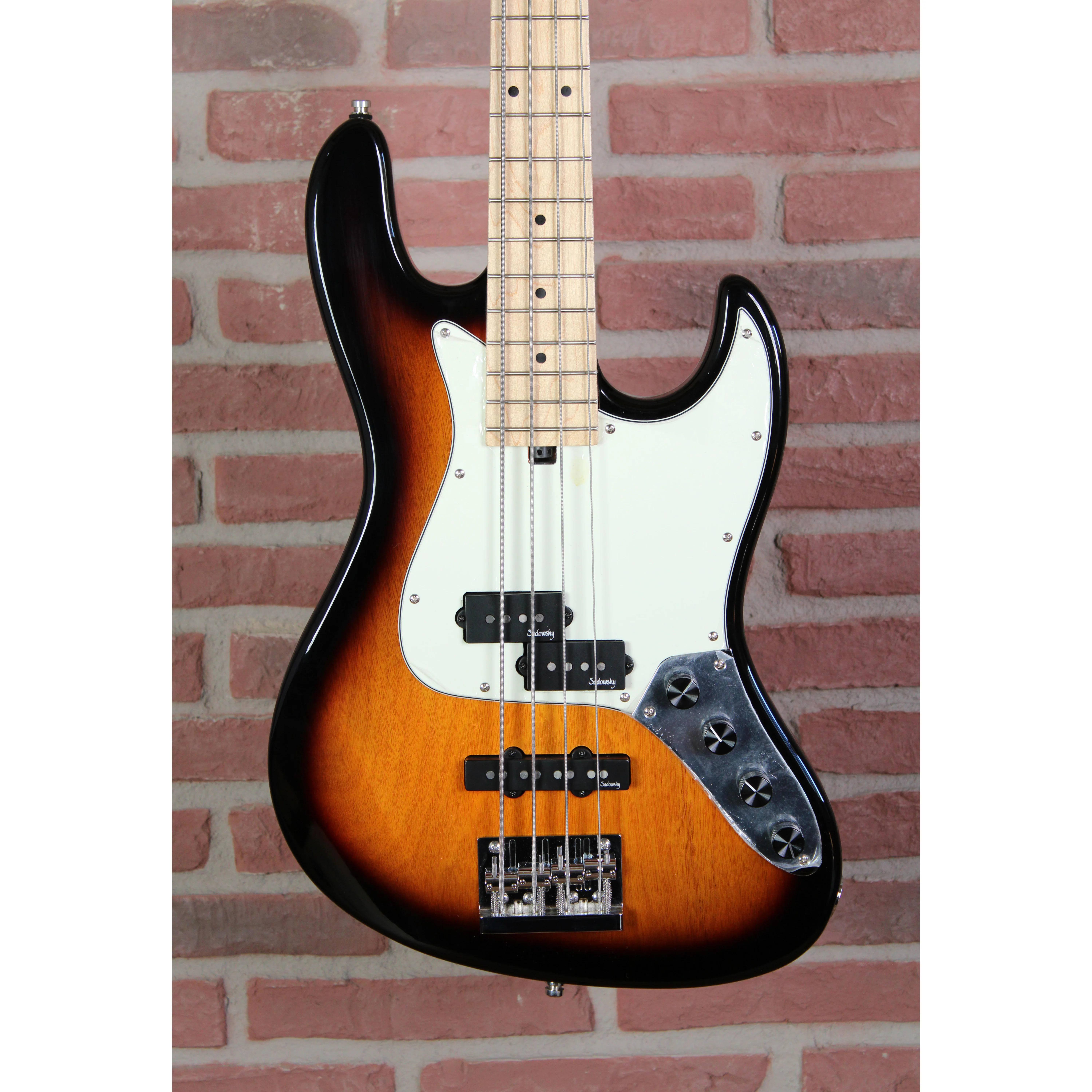 MetroExpress 21-Fret Hybrid P/J Bass, MN - Tobacco Burst THP - B-Stock