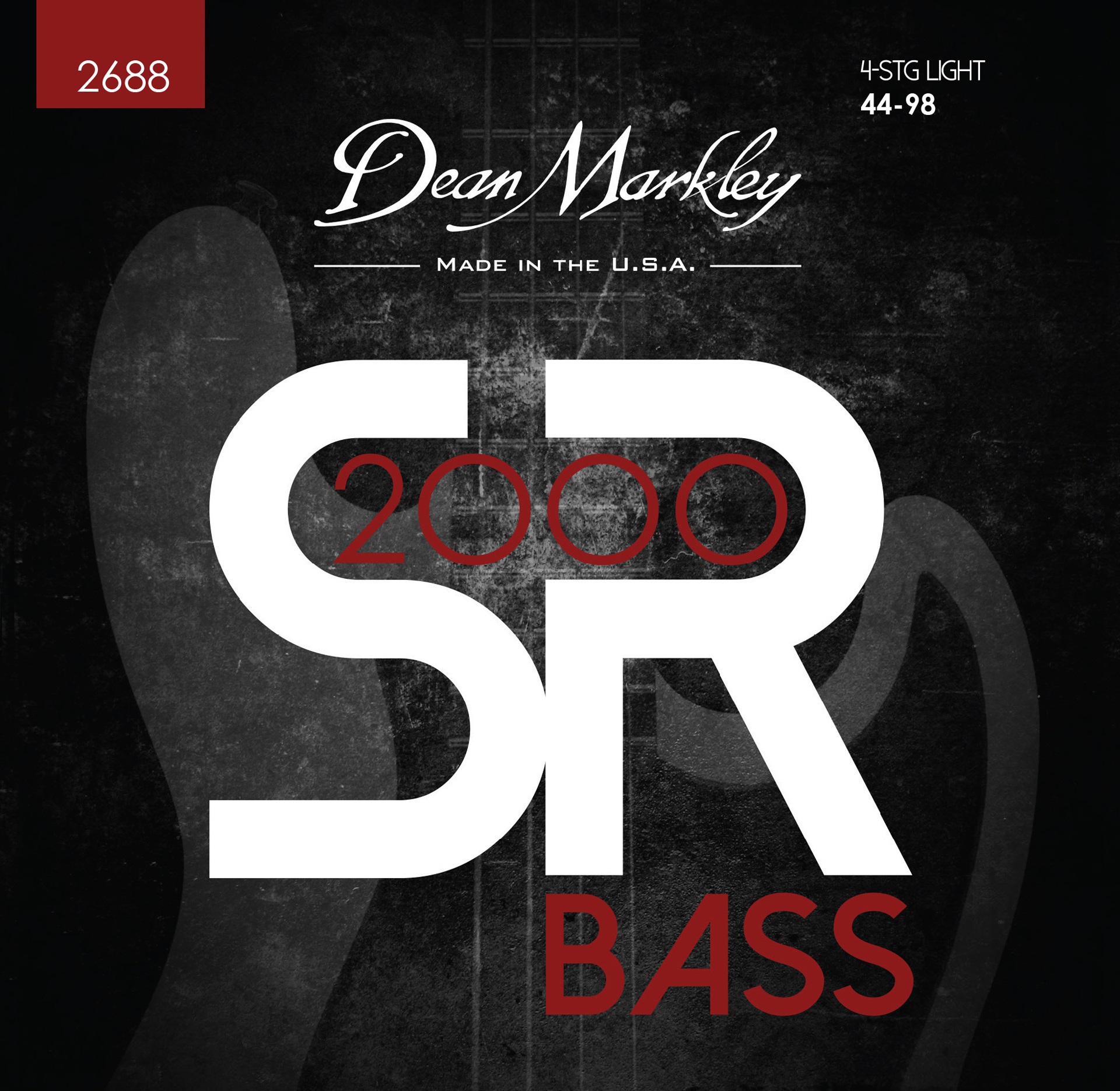 SR 2000 - 2688 - Electric Bass String Set, 4-String, Light, .044-.098