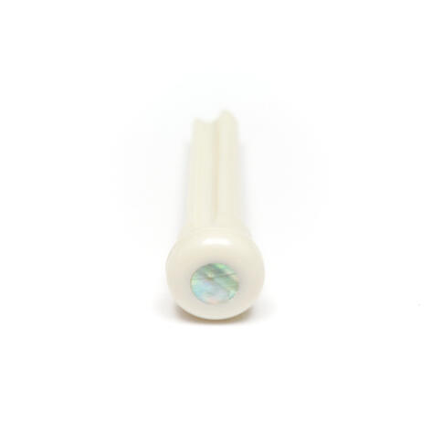 TUSQ PP-1000-00 Bridge Pins White with Paua Shell Inlay