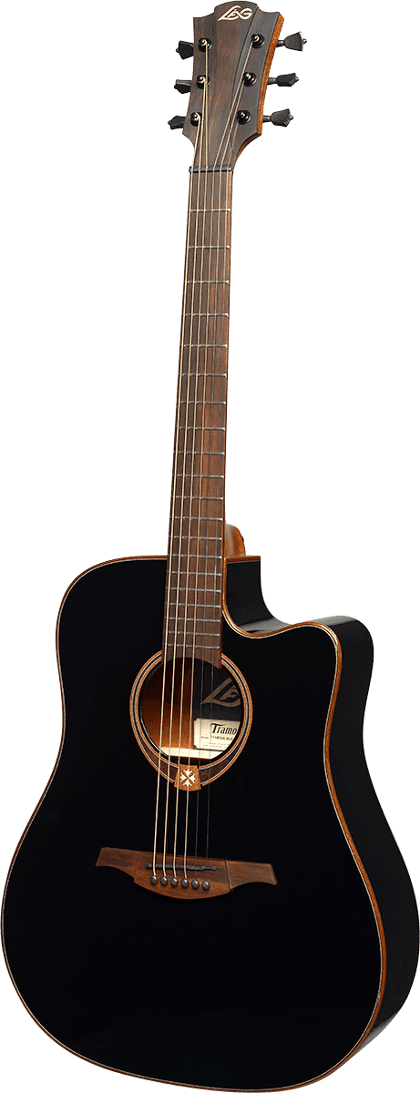 T118DCE Black Westerngitarre