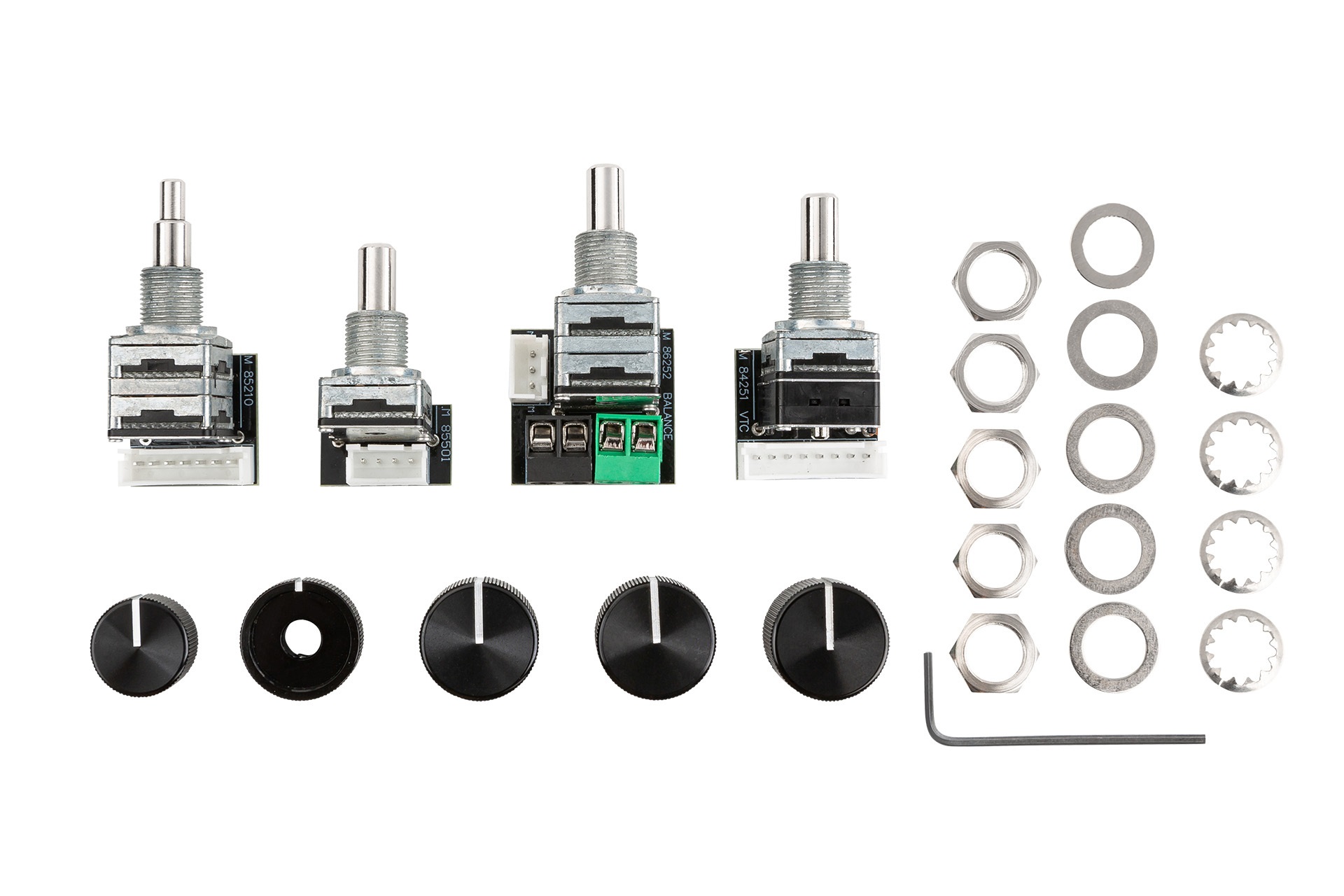 Onboard Bass Preamp (4-Knob System) F-Style Version