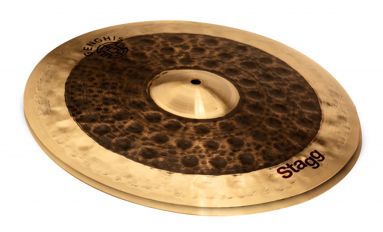Stagg 14" Genghis edium-Hi-hat Duo-Serie