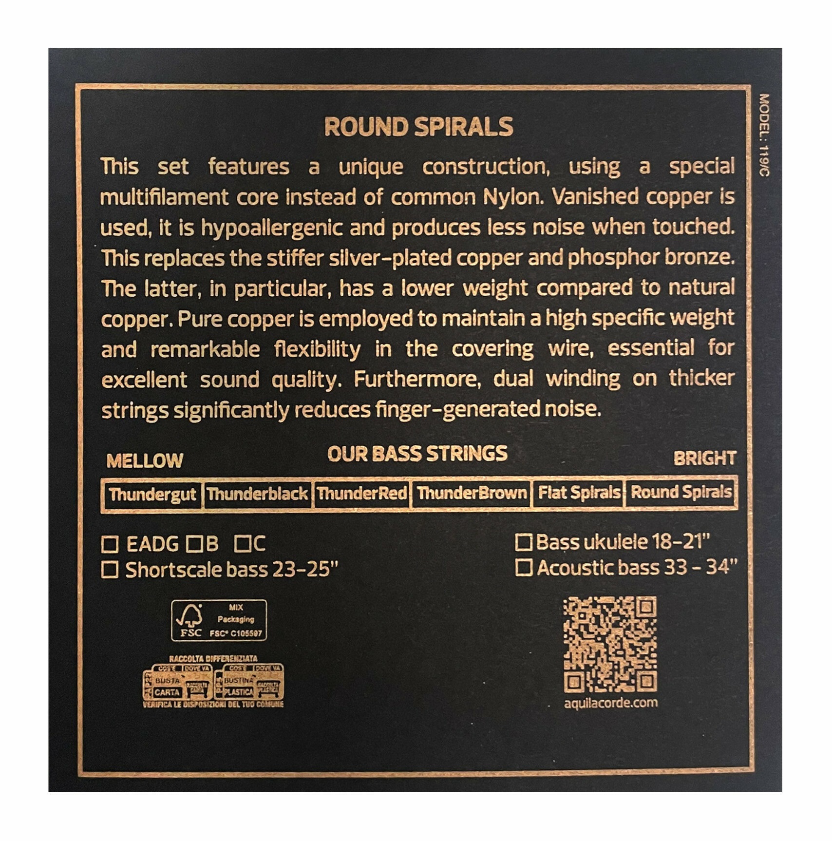 316U Short Scale Bass Single  String High C