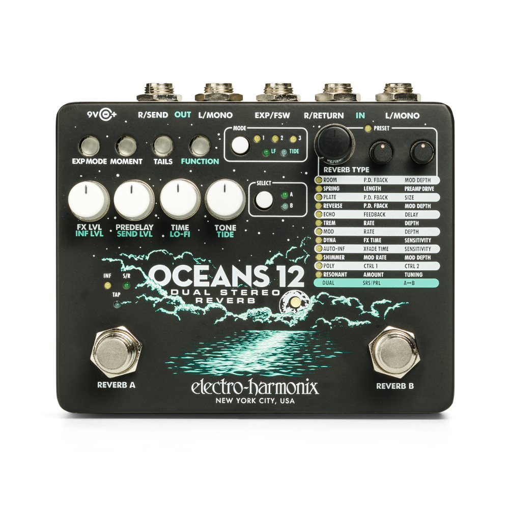 Oceans 12 - Dual Stereo-Reverb