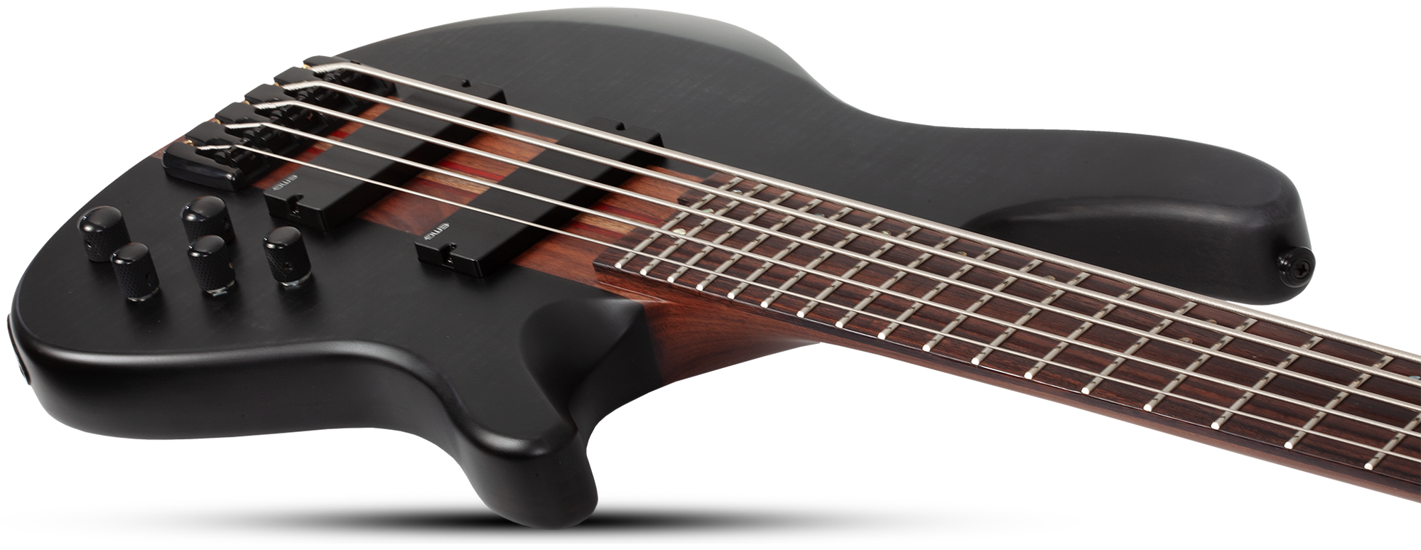 Charles Berthoud CB-5 See-Thru Black Satin E-Bass