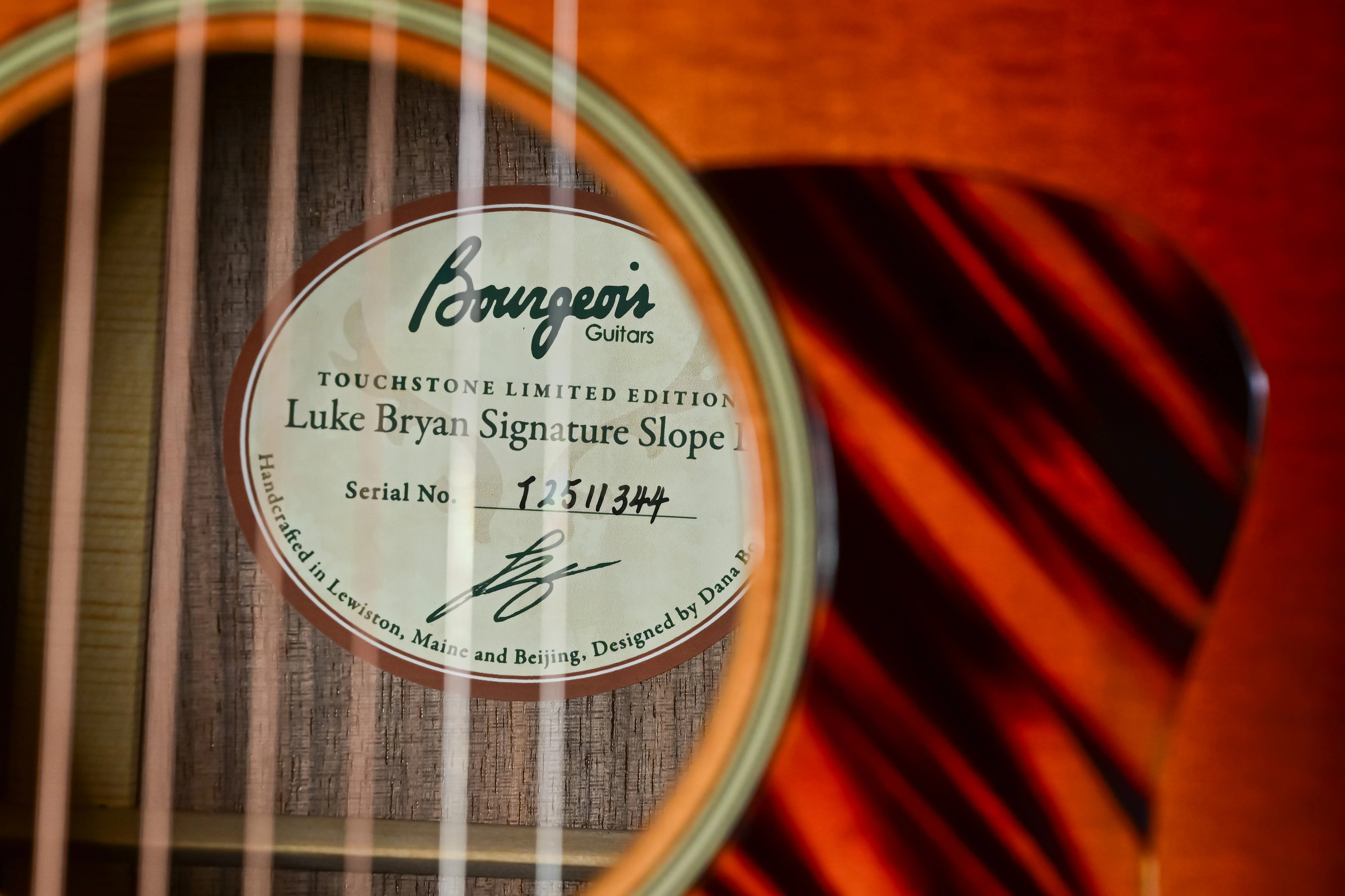 Luke Bryan Slope Dreadnought Touchstone Limited Edition