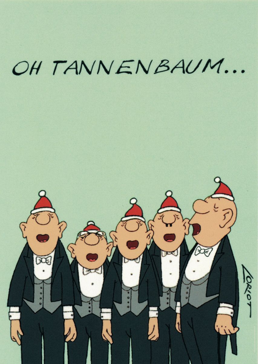 Oh Tannenbaum  Postkarte