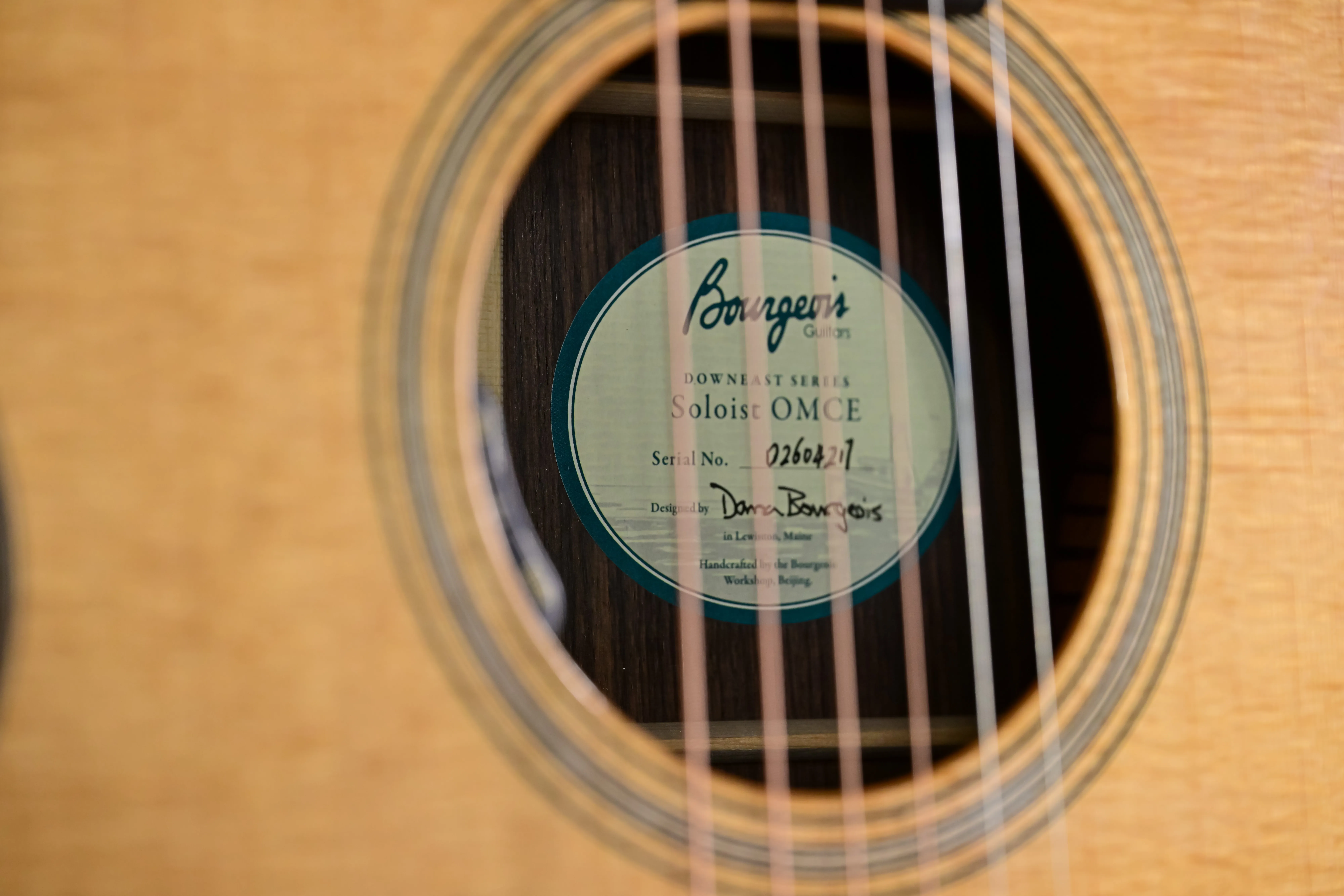 OMCE Soloist Down East Series Akustikgitarre
