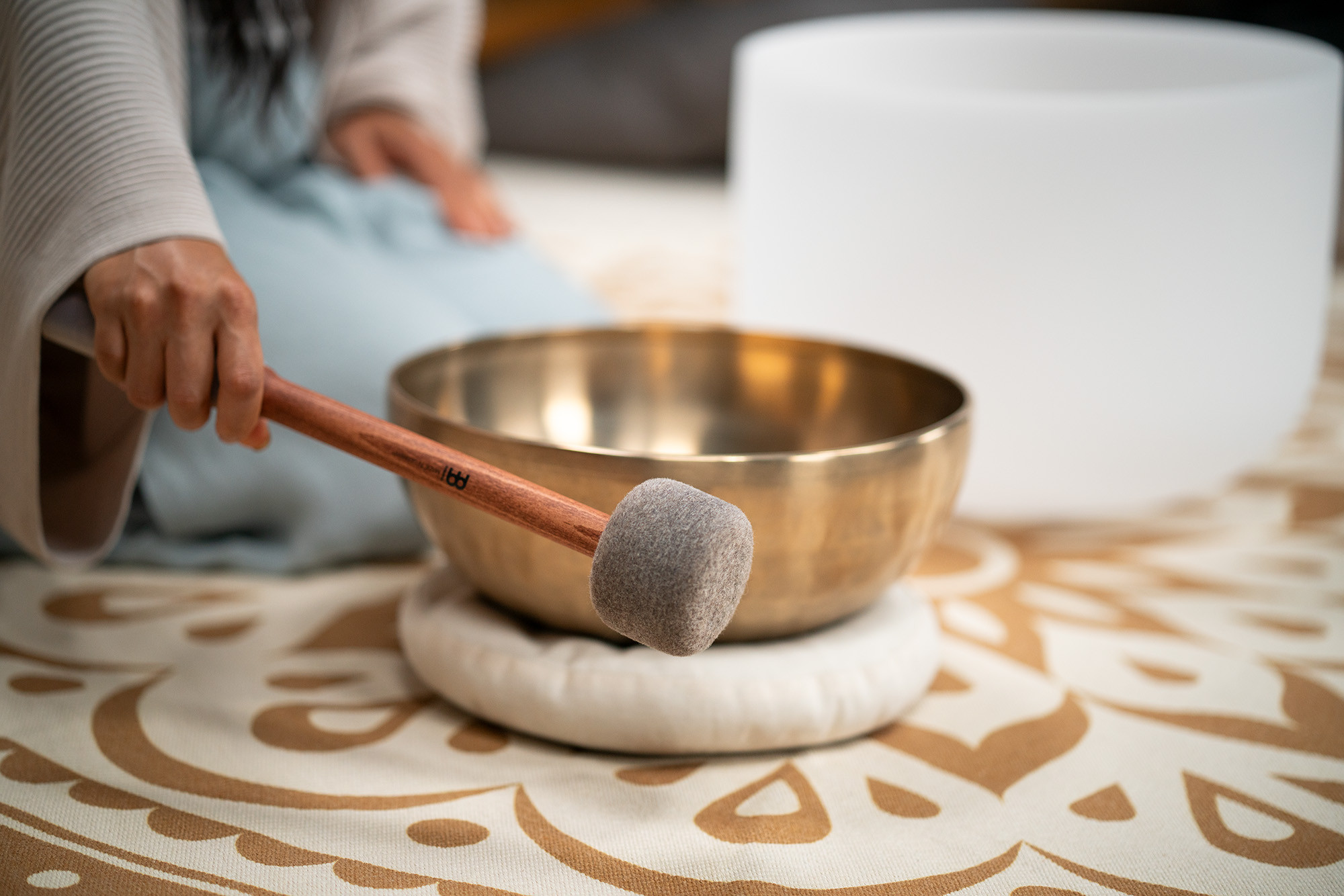 Sound Bath Double Mallet Large