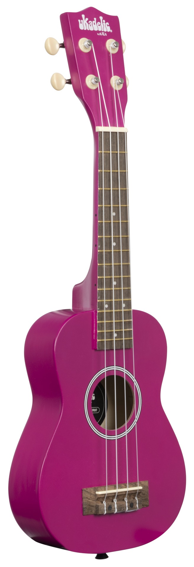 Ukadelic Soprano Ukulele Dragon Fruit