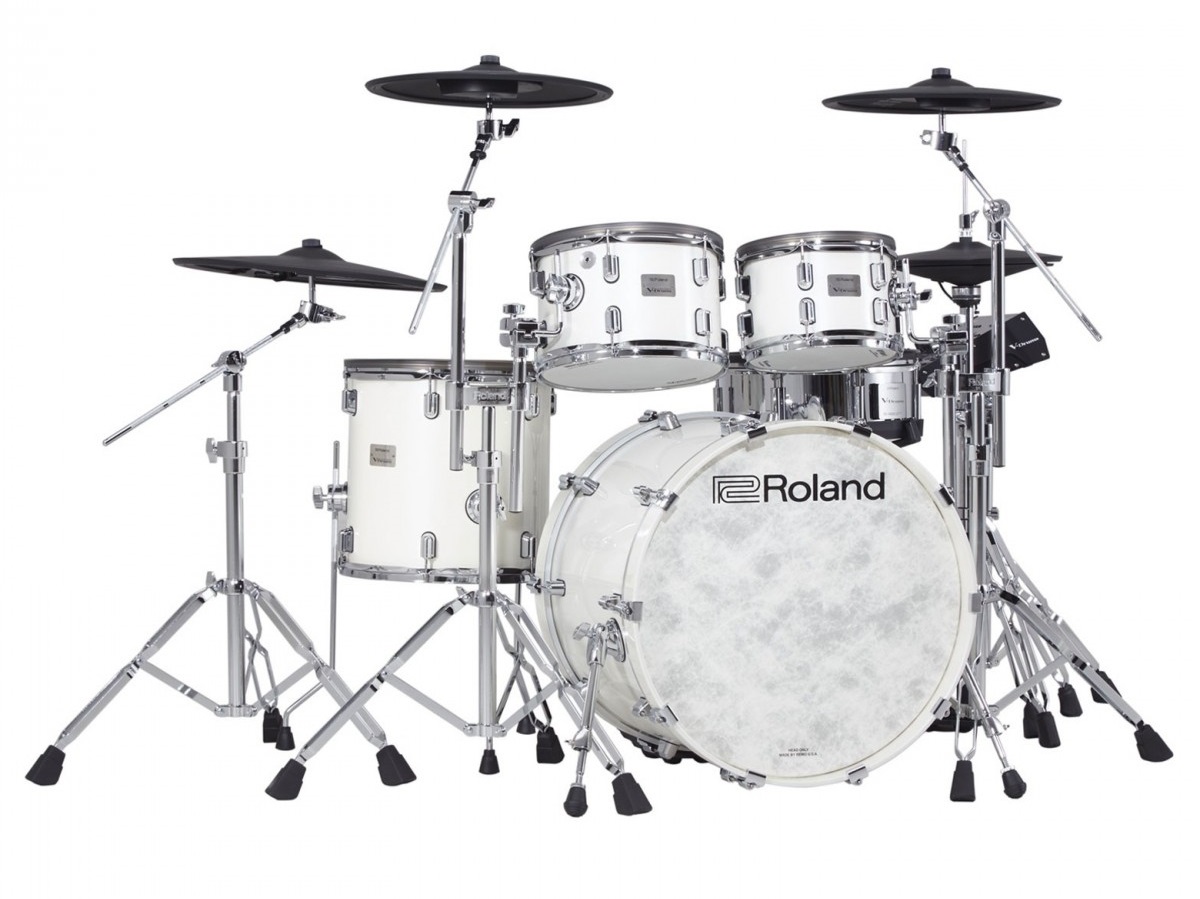 Acoustic Design V-Drums VAD 706 - Pearl White Finish