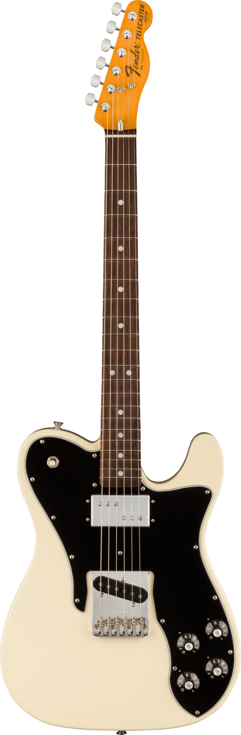 American Vintage II 1977 Telecaster® Custom, Rosewood Fingerboard, Olympic White