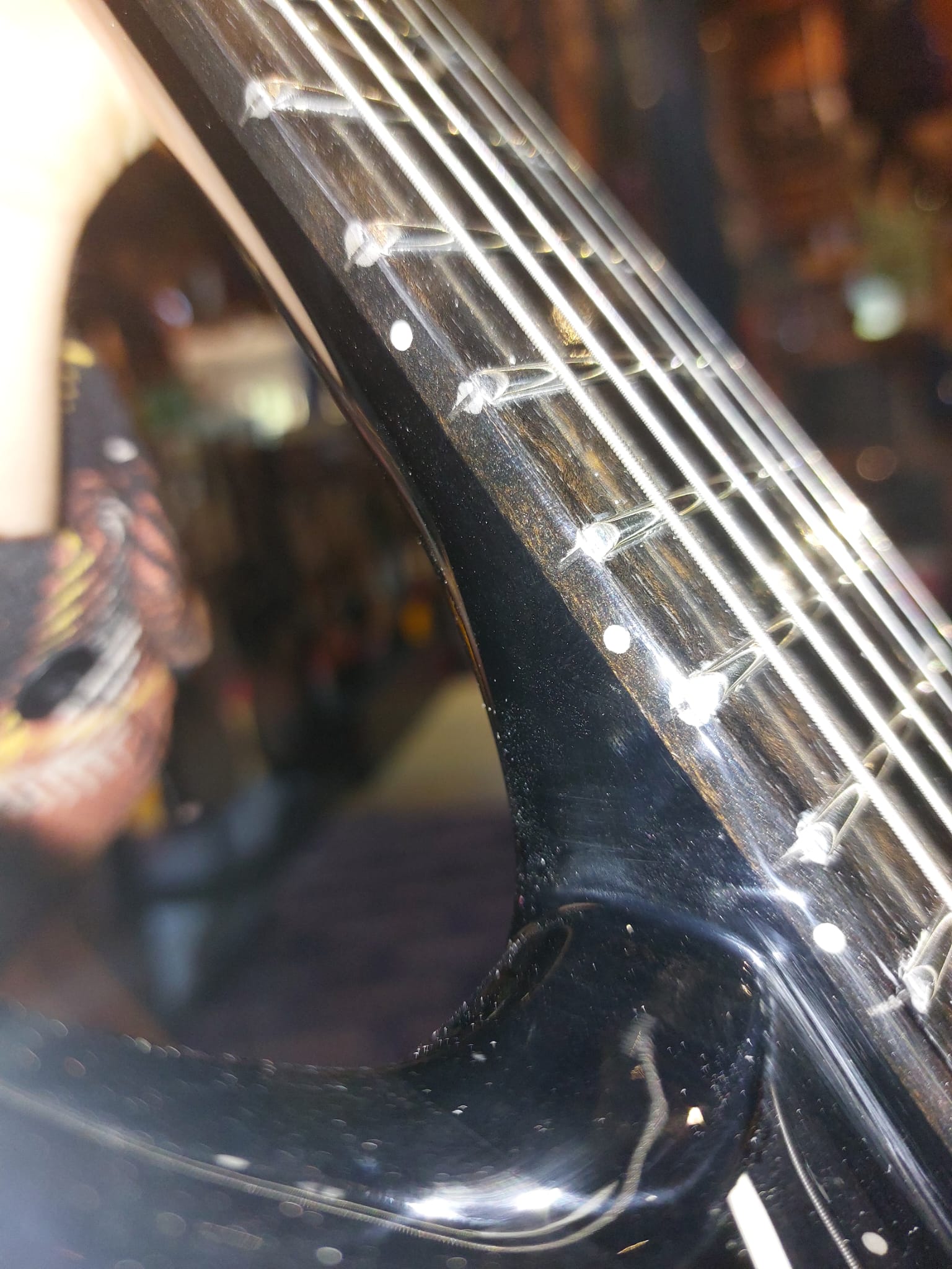 D-Series Artist Line Devin Townsend Stormbender (Fishman Fluence) - Nirvana Black Transparent High P