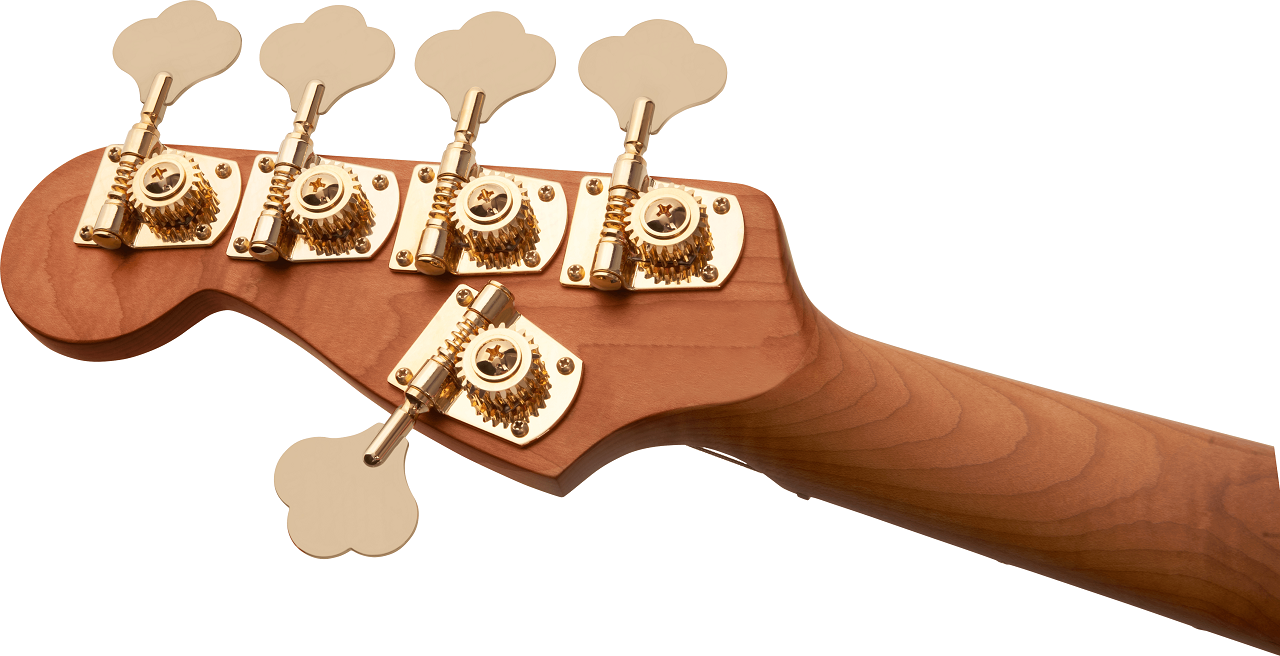 Pro-Mod San Dimas® Bass JJ V, Caramelized Maple Fingerboard, Candy Apple Red