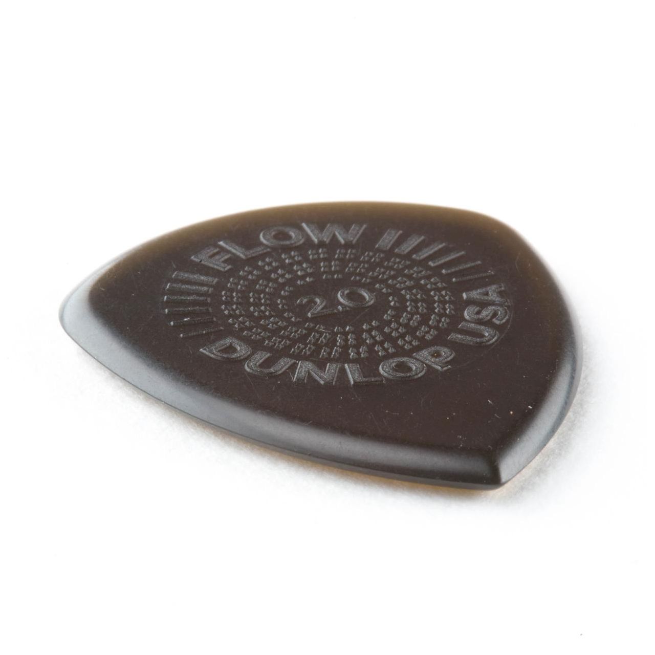 Flow Standard Picks with Grip, Player's Pack, 6 pcs., olive, 2.00 mm