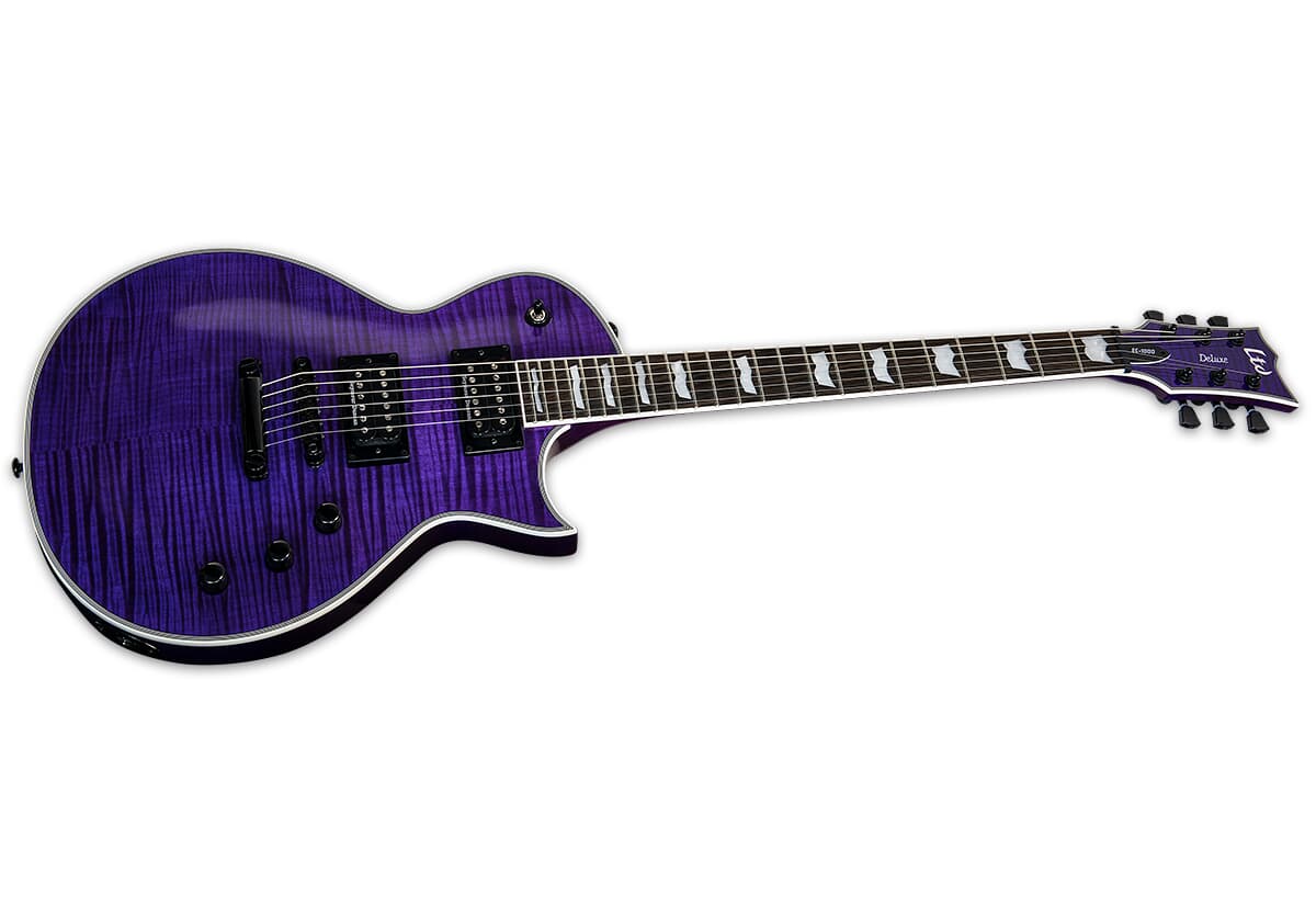 EC-1000 FMSTP Flamed Maple See Thru Purple E-Gitarre