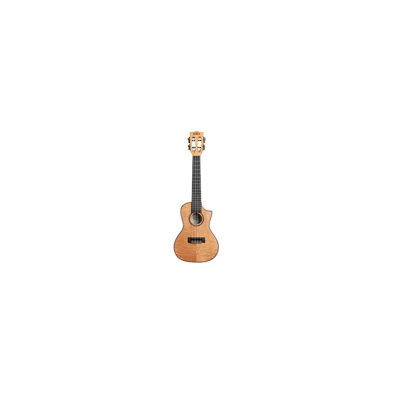 KA-ASFM-C-C Solid Flame Maple Concert Ukulele