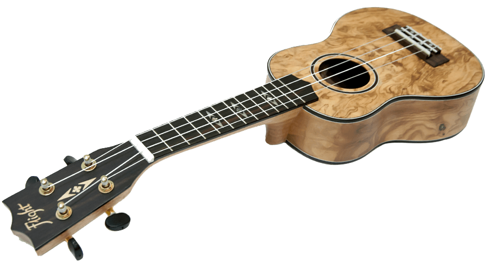 DUS410 QA Quilted Ash Soprano Ukulele