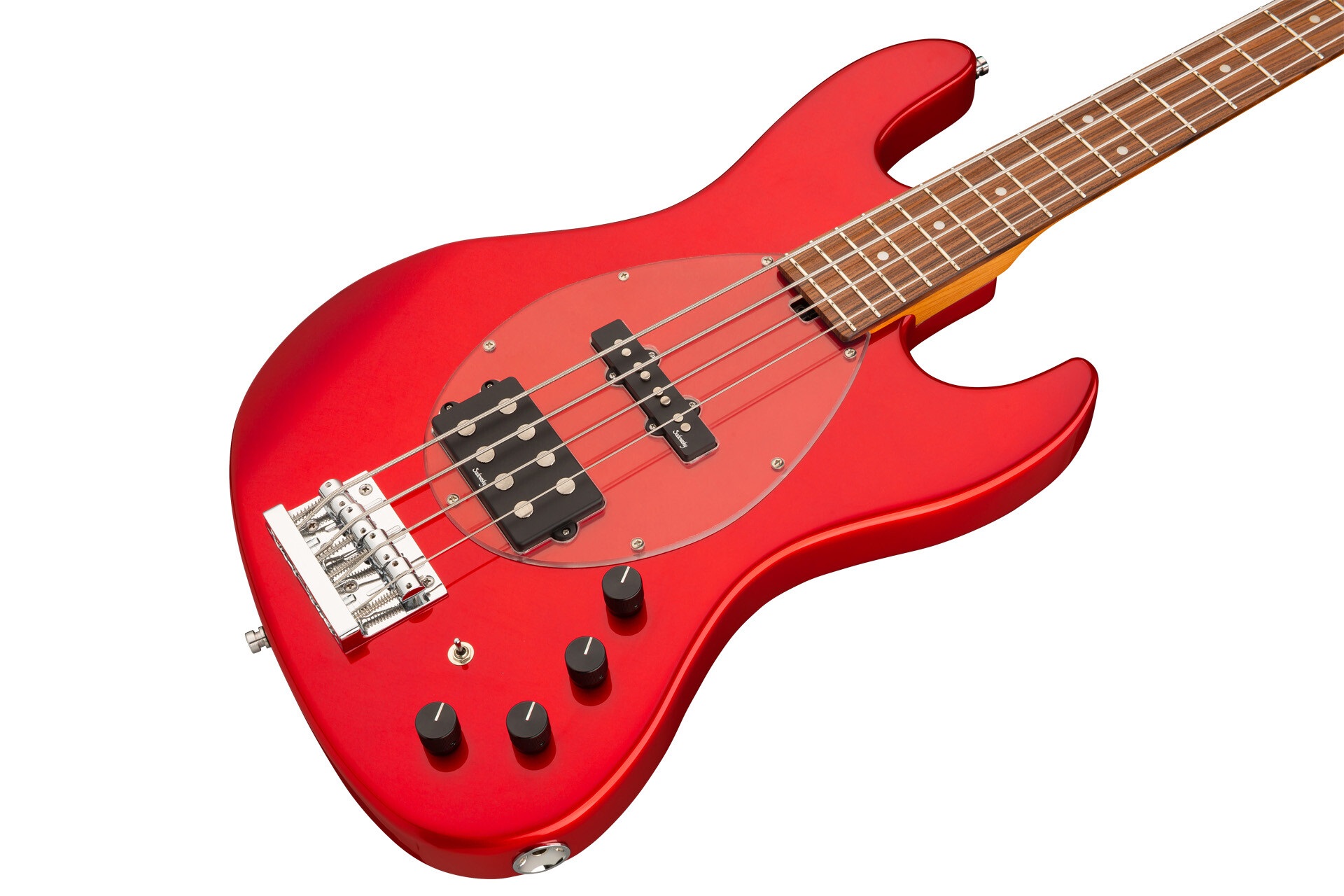 21-Fret Vintage M/J Bass 4-String Candy Apple Red Metallic (B-Ware)