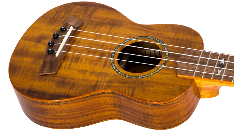 DUS445 Glossy Acacia Soprano Ukulele