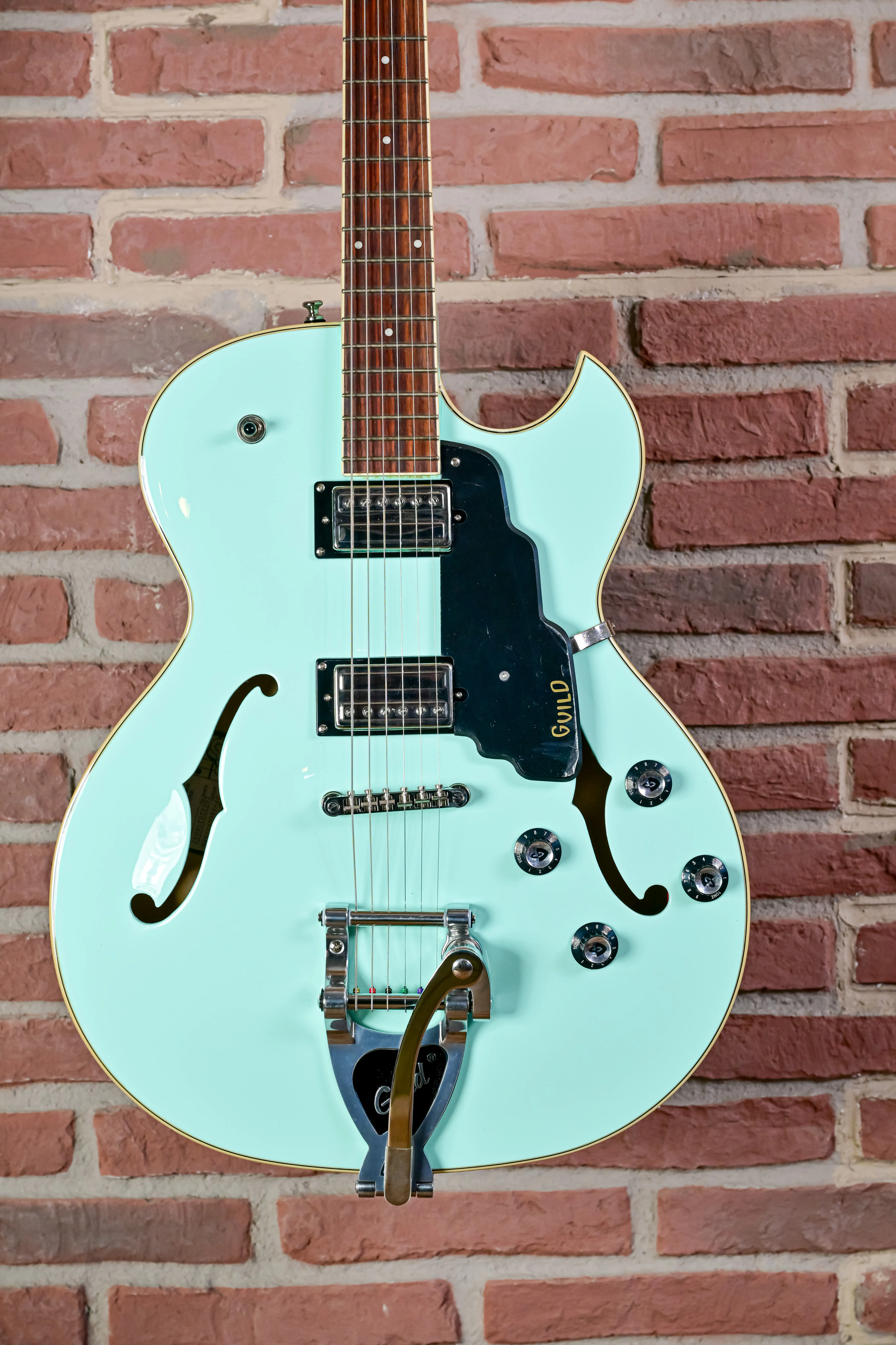 Starfire I SC Vibrato Tailpiece Surf Green (Versandrückläufer)