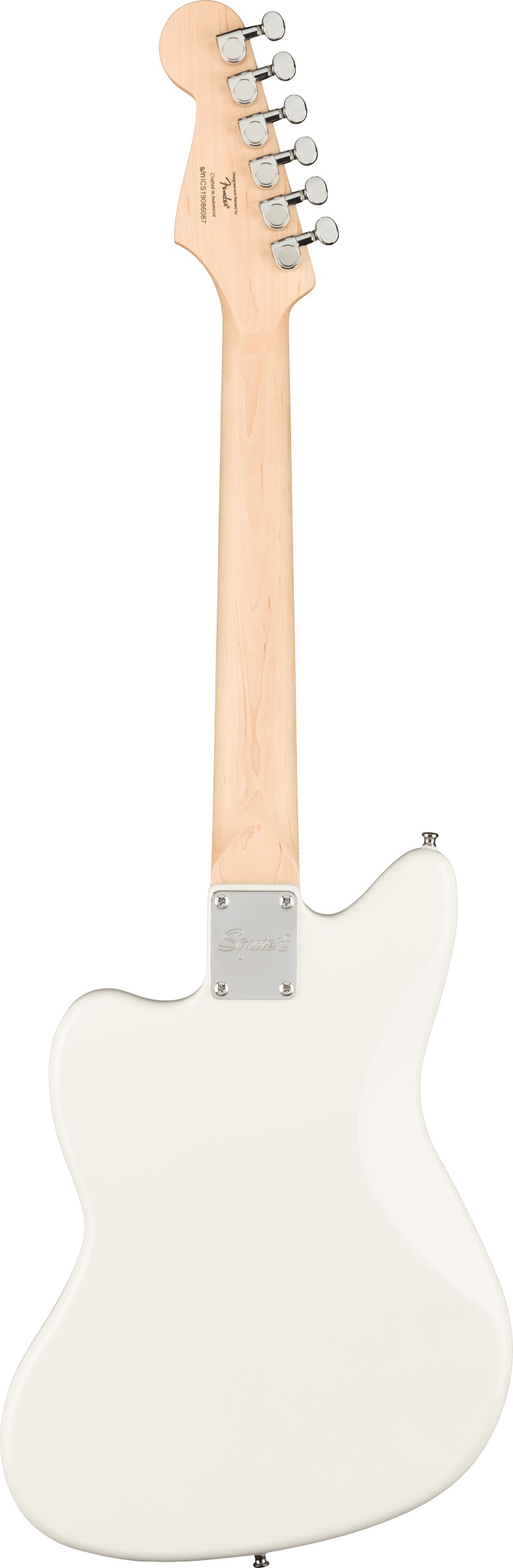 Mini Jazzmaster® HH, Maple Fingerboard, Olympic White