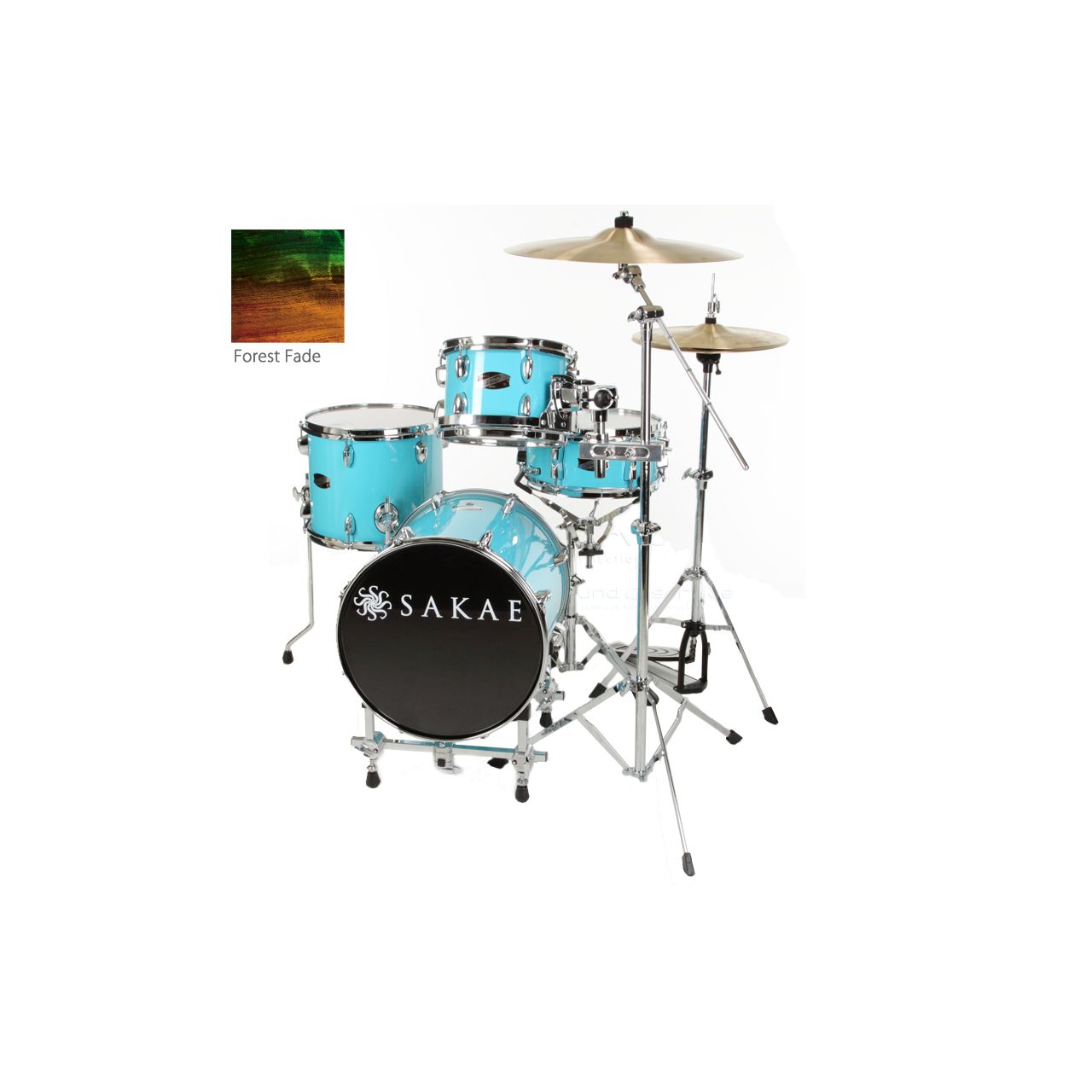 Pac-D Compact Drumset Forest Fade