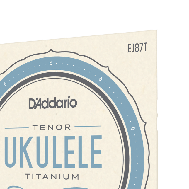 EJ87T Titanium Ukulele Strings, Tenor