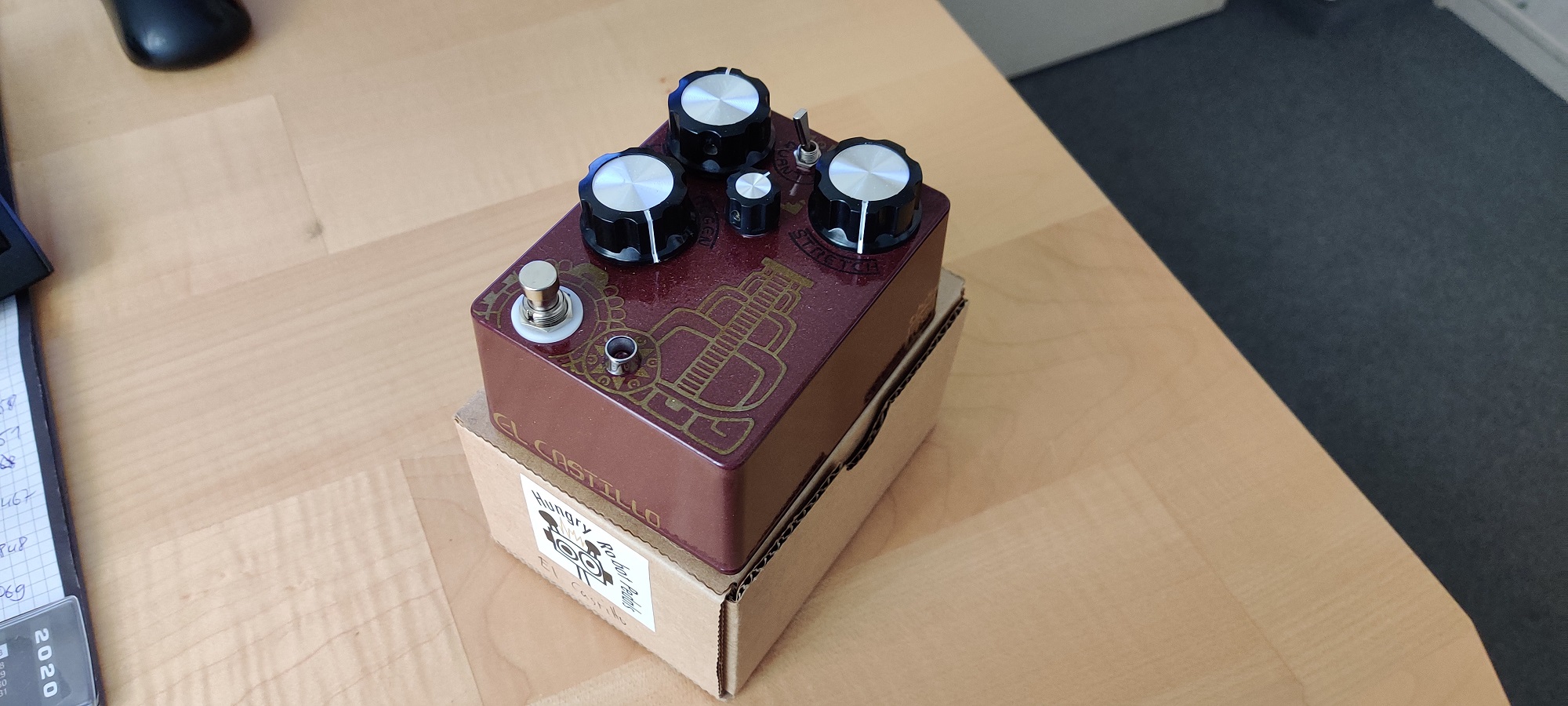 El Castillo Reverb Pedal inkl. OVP / USED