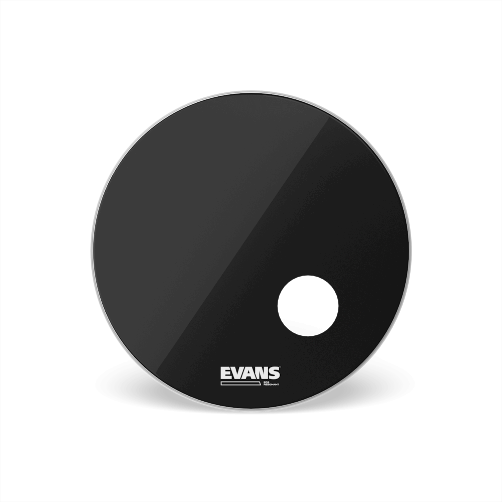 18" Black EQ3 - Bass Drum Resonanzfell