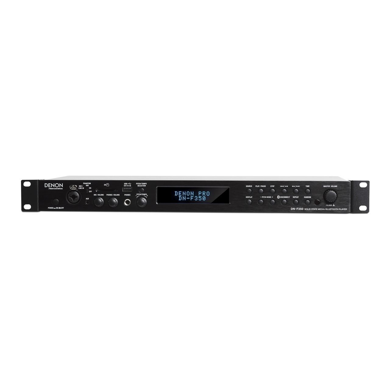 DN-F350 Solid-State Media Player with Bluetooth/USB/SD/Aux Inputs