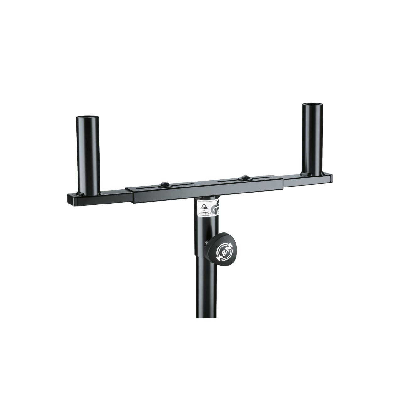 24105 Gabel für Boxenstative - schwarz