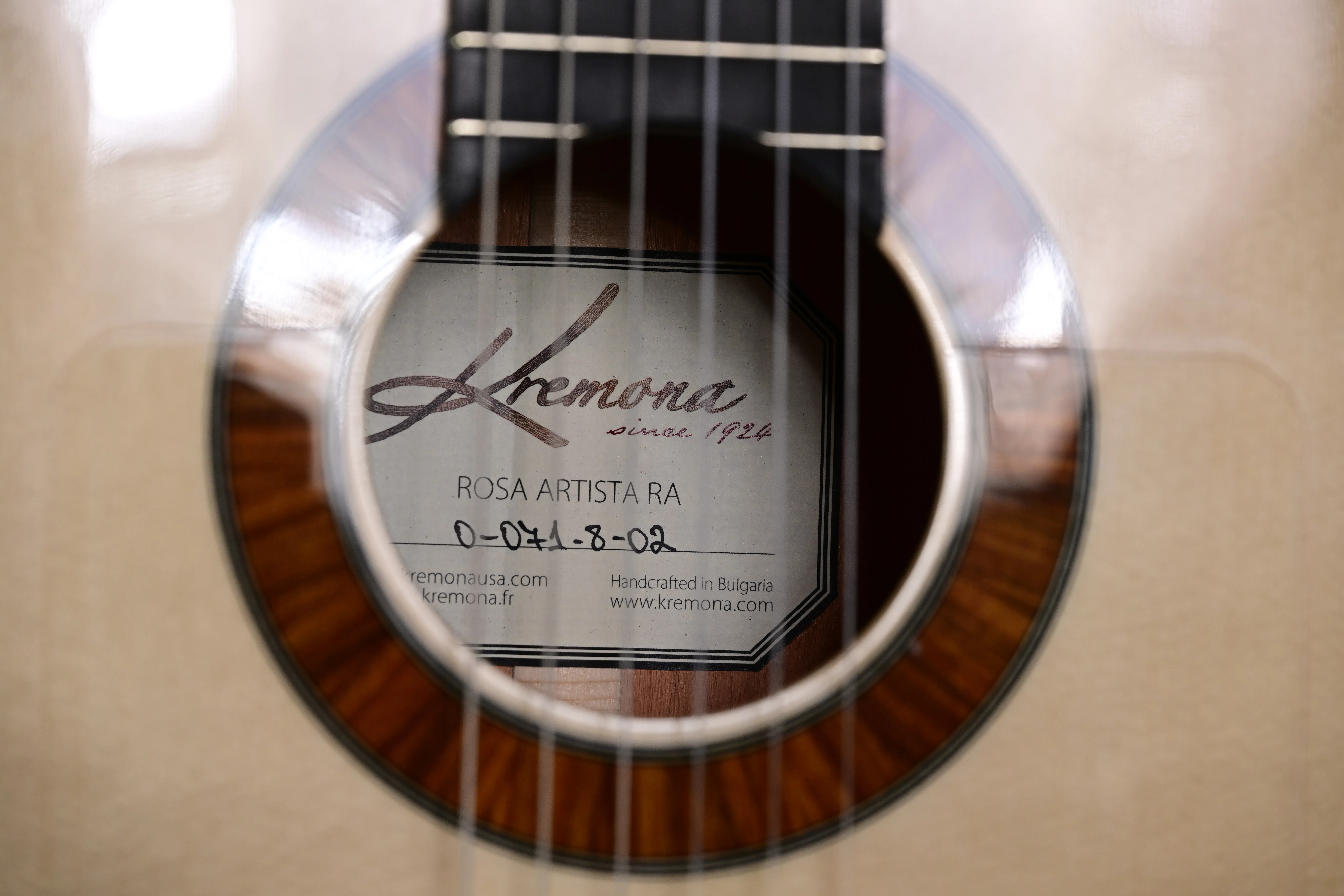 Rosa Artista RA Flamencogitarre