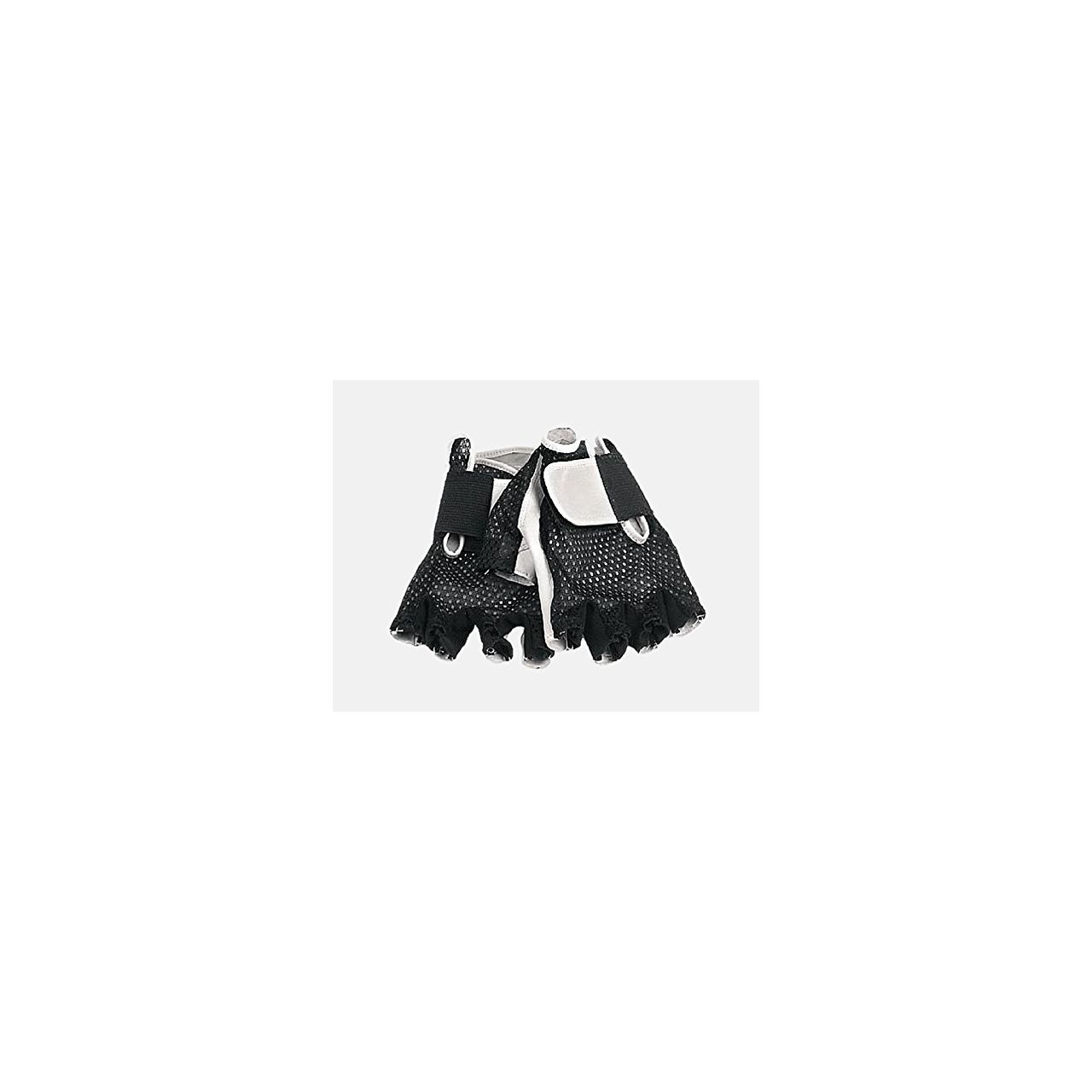 Drummer Gloves, fingerless Black Large