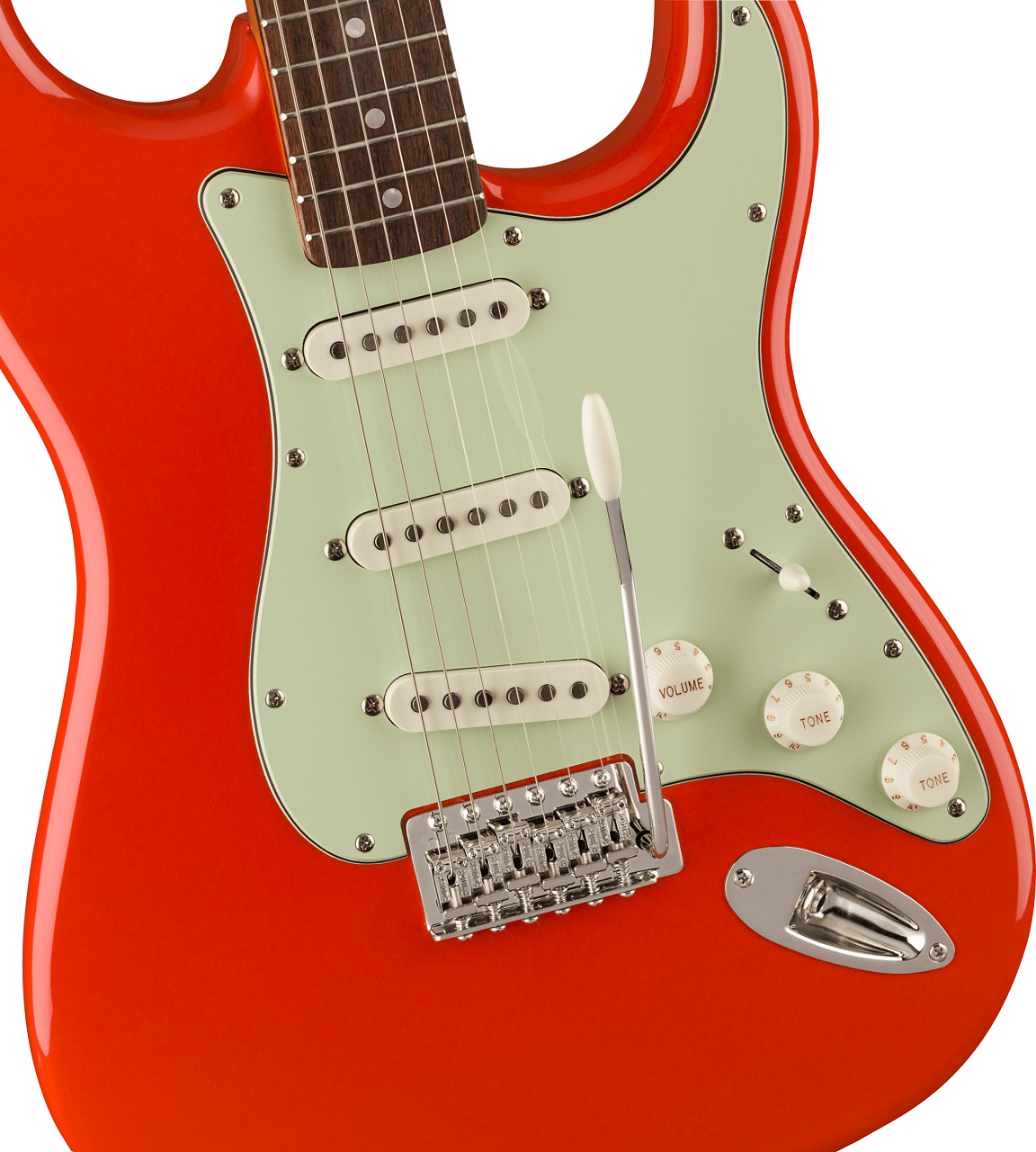 FSR Classic Vibe '60s Stratocaster®, Laurel Fingerboard, Mint Pickguard, Fiesta Red